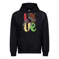 Black love juneteenth Urban Hoodie - MaliasSmallBusiness