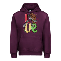 Mauve Wine love juneteenth Urban Hoodie - MaliasSmallBusiness