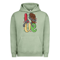 Pigment Oil Green love juneteenth Urban Hoodie - MaliasSmallBusiness