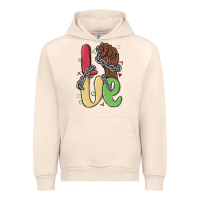 Sandshell love juneteenth Urban Hoodie - MaliasSmallBusiness
