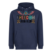 Navy freedom john Heavyweight Hoodie - CowhideDigitalArt
