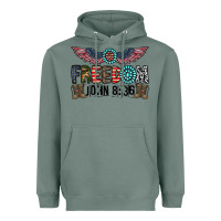Sage freedom john Heavyweight Hoodie - CowhideDigitalArt