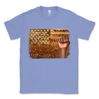 Colony Blue American melanin flag Classic Tee - texasbilliewilder