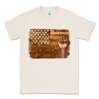 Natural American melanin flag Classic Tee - texasbilliewilder