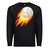 Black volleyball Premium Sweatshirt - JahusDesignShop
