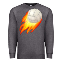 Charcoal Heather volleyball Premium Sweatshirt - JahusDesignShop