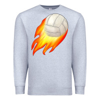 Heather Grey volleyball Premium Sweatshirt - JahusDesignShop