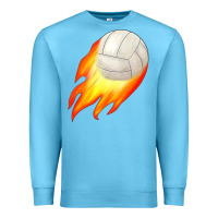 Ocean Blue volleyball Premium Sweatshirt - JahusDesignShop