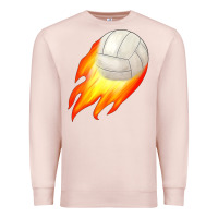 Pale Pink volleyball Premium Sweatshirt - JahusDesignShop