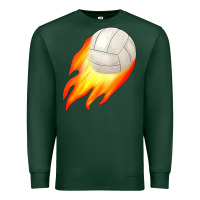 Sports Green volleyball Premium Sweatshirt - JahusDesignShop