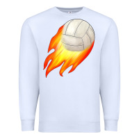 White volleyball Premium Sweatshirt - JahusDesignShop