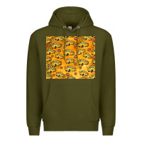 Army Green school bus pattern tumbler 20oz Premium Hoodie - Jasminsmagicworld
