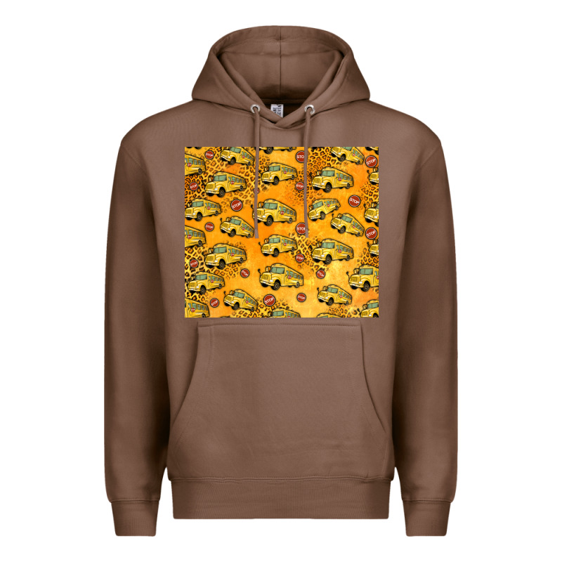 School Bus Pattern Tumbler 20oz Premium Hoodie by Jasminsmagicworld | Teevron