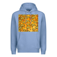 Colony Blue school bus pattern tumbler 20oz Premium Hoodie - Jasminsmagicworld