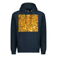 Navy school bus pattern tumbler 20oz Premium Hoodie - Jasminsmagicworld