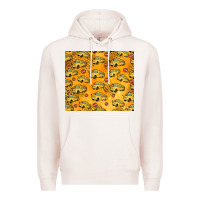 Pale Pink school bus pattern tumbler 20oz Premium Hoodie - Jasminsmagicworld