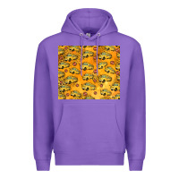 Purple school bus pattern tumbler 20oz Premium Hoodie - Jasminsmagicworld