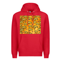 Red school bus pattern tumbler 20oz Premium Hoodie - Jasminsmagicworld