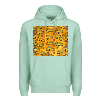 Seafoam school bus pattern tumbler 20oz Premium Hoodie - Jasminsmagicworld