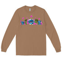 Toasted Coconut stitches Long Sleeve Tee - AdoDesignShop