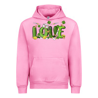 Fuchsia Pink st patricks love nurse Urban Hoodie - MaliasSmallBusiness