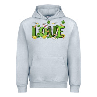 Heather Grey st patricks love nurse Urban Hoodie - MaliasSmallBusiness