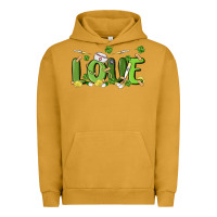 Pigment Peanut Butter st patricks love nurse Urban Hoodie - MaliasSmallBusiness