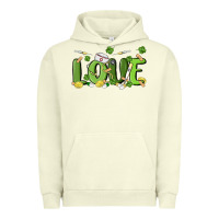 Pigment Pistachio st patricks love nurse Urban Hoodie - MaliasSmallBusiness