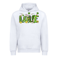 White st patricks love nurse Urban Hoodie - MaliasSmallBusiness