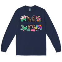 Navy custom name cna nurse Long Sleeve Tee - RanaPortraitStore