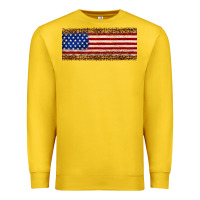 Lemon usa flag leopard Premium Sweatshirt - JahusDesignShop