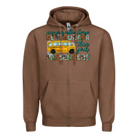 Chestnut may your coffee always Zipper Hoodie - texasbilliewilder