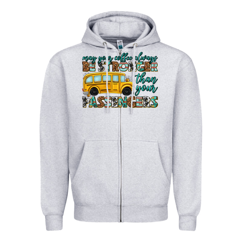 May Your Coffee Always Zipper Hoodie by texasbilliewilder | Teevron