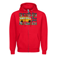 Red may your coffee always Zipper Hoodie - texasbilliewilder