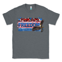 Charcoal Heather long live freedom Classic Tee - Zillion Design Studio