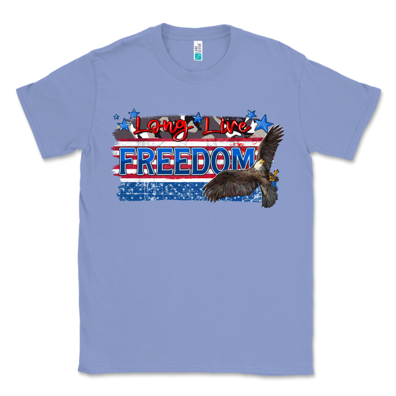 Long Live Freedom Classic Tee by Zillion Design Studio | Teevron
