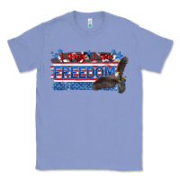 Colony Blue long live freedom Classic Tee - Zillion Design Studio