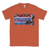 Copper long live freedom Classic Tee - Zillion Design Studio
