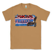 Toasted Coconut long live freedom Classic Tee - Zillion Design Studio