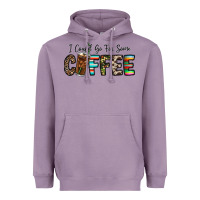 Lavender i could go for some coffee Heavyweight Hoodie - CowhideDigitalArt