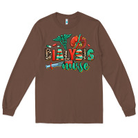Chestnut dialysis nurse Long Sleeve Tee - RanaPortraitStore