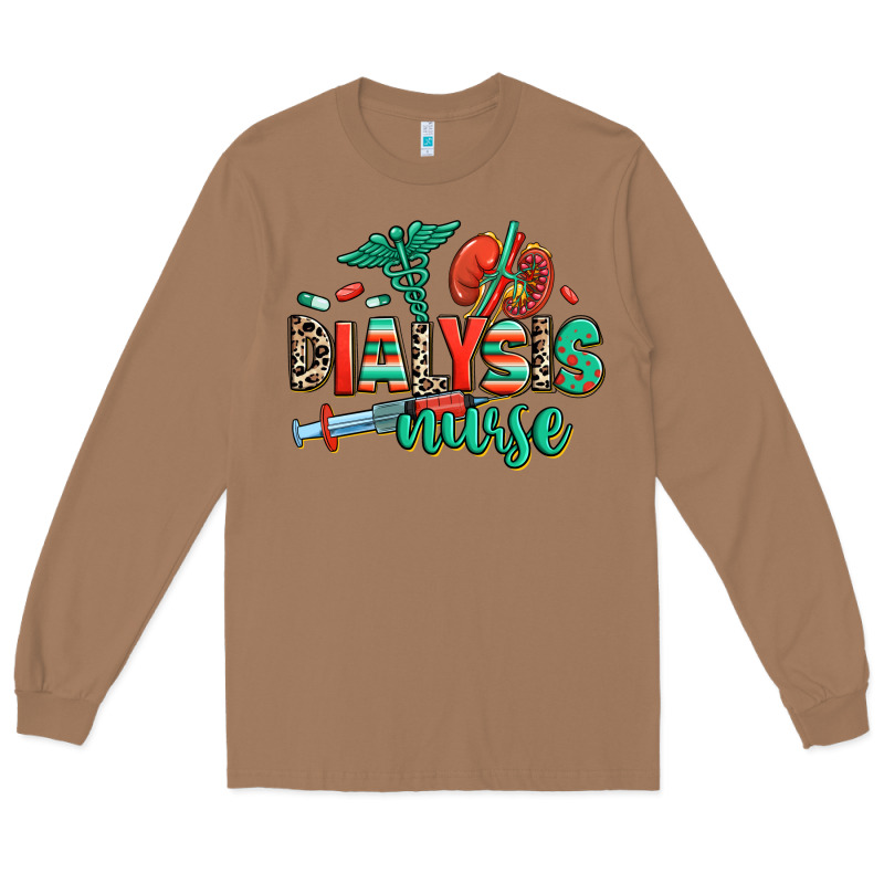 Dialysis Nurse Long Sleeve Tee by RanaPortraitStore | Teevron