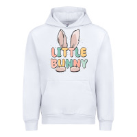 White little bunny malias Urban Hoodie - MaliasSmallBusiness