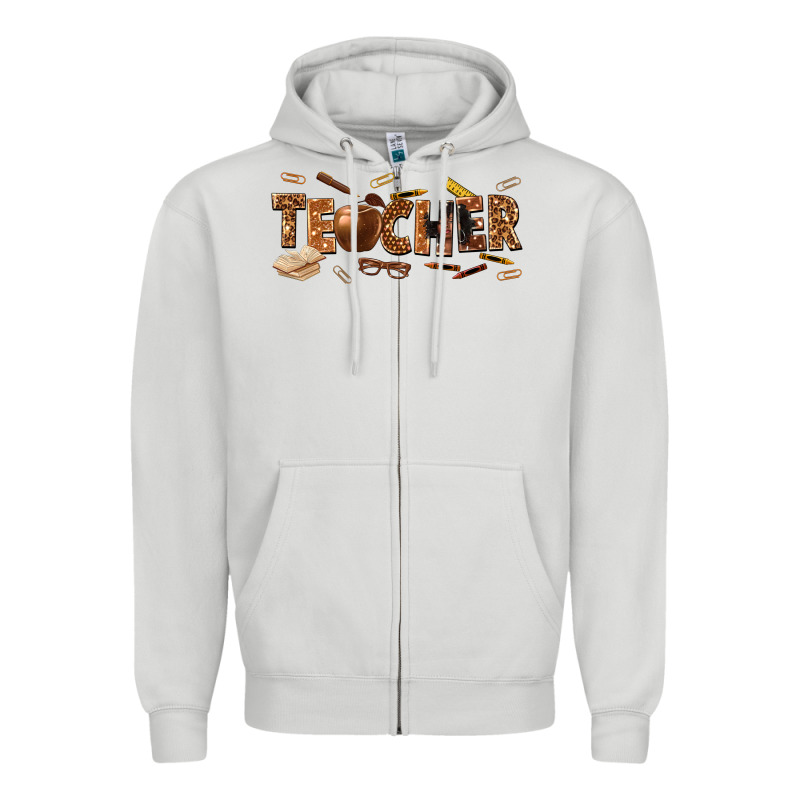 Melanin Teacher Zipper Hoodie by texasbilliewilder | Teevron