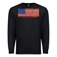 Black usa flag Premium Sweatshirt - JahusDesignShop
