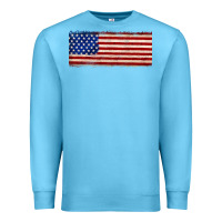 Ocean Blue usa flag Premium Sweatshirt - JahusDesignShop