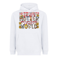 White mother world Heavyweight Hoodie - RacoonDesign