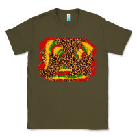 Army Green black history background Classic Tee - texasbilliewilder