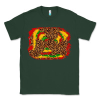Sports Green black history background Classic Tee - texasbilliewilder