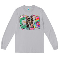 Moon Dust cna nurse tie dye leopard Long Sleeve Tee - RanaPortraitStore